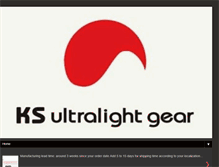 Tablet Screenshot of ks-ultralightgear.com